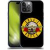 Head Case Designs Licenza Ufficiale Guns N' Roses Logo Pallottole Arte Chiave Custodia Cover in Morbido Gel Compatibile con Apple iPhone 14 PRO Max