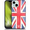 Head Case Designs Union Jack Sognando Londra Custodia Cover in Morbido Gel Compatibile con Apple iPhone 13 Mini
