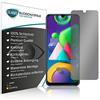 Slabo Pellicola Protettiva per Display per Samsung Galaxy A20 (2019) | A30 (2019) | A30s | A40s | A50 (2019) | A50s | M30 | M30s View Protection Privacy Nero