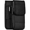 moex Agility Case per Huawei P10 Plus, custodia con passante per cintura, marsupio con moschettone + portapenne, custodia in nylon, protezione completa a 360 gradi, colore nero