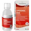 Bandini® Ferro Liposomiale Liquido con Ferro + Vitamina C | Alto Dosaggio e Assorbimento | Alta Biodisponibilità | Vegan e Senza OGM | Flacone da 250ml con Tappo Dosatore | Contrasta la Stanchezza