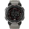 Timex Orologio da uomo UFC Rumble da 50 mm, cinturino marrone chiaro, quadrante digitale, cassa nera TW5M59700
