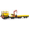 RIVAROSSI HR2909D F D AGR BA 4297 0 Draisina KLV 53 RFI, livrea gialla, DCC