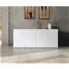 Mottes Madia a 4 Ante in Abete bianco Spazzolato