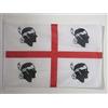 AZ FLAG BANDIERA SARDEGNA 90x60cm per esterno - BANDIERA SARDA - ITALIA 60 x 90 cm - AZ FLAG