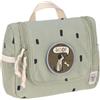 LÄSSIG Borsa per il lavaggio dei bambini Borsa per la toilette da appendere, 20 cm/Mini Washbag Happy Prints olive