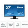 IIYAMA T2752MSC-B1 - T2752MSC-B1 - Monitor Touchscreen 27 Pollici IPS - Full HD - Altoparlanti