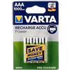 Varta 43471 Ready to Use AAA (Micro)/HR03 (5703) - 1000 mAh, Blister - LSD-NiMH Akku (pronto all'uso), 1,2 V, confezione da 5 pezzi (5 x 40 pezzi)