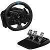 Logitech G G923 Racing Wheel and Pedals for PS5, PS4 and PC Nero USB Sterzo + Pe