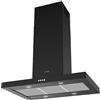 Faber STILO COMFORT ISOLA BK MATT A90 Cappa Cappa aspirante a isola 90 cm Classe B Nero