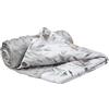 Medi Partners Coperta per Neonata Copertina Neonato per lettino - 100% Cotone 75x100cm naturale Blanket Neonati Invernale Estate Bifacciale Carrozzina Bambino (Cervo in foglie con Minky grigio)