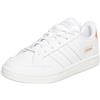 adidas performance Grand Court Se, Scarpe Donna, Bianco (Cloud White/Cloud White/Scarlet), 36 2/3 EU