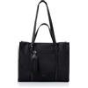Pinko, VAGABOND SHOPPER RECYCLED NYLON Donna, Z99B_NERO LIMOUSINE BLOCK COLOR, Taglia unica