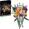 LEGO 10280 Flower Bouquet, Artificial Flowers, Set for Adults, Decorative Home A