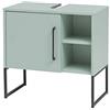 Schildmeyer Mobile lavabo Limone, materiale legno, menta, 60,4 x 59,9 x 33 cm (LxAxP)