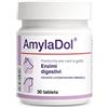 Pets Dolfos AmylaDol 30 Compresse Enzimi digestivi Naturali: Amilasi, Lipasi e Proteasi. Alimento complementare dietetico in Caso di disturbi digestivi dei Cani e dei Gatti