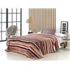 MANTAS MORA - Coperta stampata ad alto volume 100% poliestere 450g/m2 morbido tocco per autunno/inverno design Harmony N11