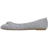 Fitters Footwear That Fits Scarpe Grandi da Donna Ballerina Amy, Scarpe Oversize alla Moda, Ballerine comode, Amy 43 EU Grigio