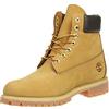 Timberland 6 Inch Premium Waterproof, Stivali Stringati Uomo, Giallo (Wheat Nubuck), 50 EU