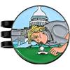 LUTER Clip per Cappello da Golf, Divertente Marcatore Palline da Golf per Uomo Donna Marcatore Fermaglio per Cappello da Golf Accessori da Golf per Gli Amanti del Golf Compleanno (Stile C)