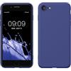 kwmobile Custodia Compatibile con Apple iPhone SE (2022) / iPhone SE (2020) / iPhone 8 / iPhone 7 Cover - Back Case per Smartphone in Silicone TPU - Protezione Gommata - blu viola