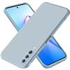 EASSGU Custodia per Samsung Galaxy A50 / A50S / A30S (6.4 Inches), Cover Morbida in Silicone TPU - Blu fumo