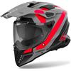 AIROH Casco COMMANDER 2 MAVICK Grigio Rosso AIROH 3XL