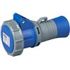 ROSI 8223 Presa Mobile Industriale IP67, Grigio/Blu, 16A 2P+T