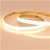 JOYLIT PRO Diffusa Striscia LED COB 24V 5M 3000K Luce Calda IP65 Impermeabile Gel Bianco Latte Rivestito 8600LM Alta Luminosita Uniformi Luci Nastri Dimmerabile CRI 92 1400LEDs 100W (Solo Strip LED)