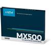Crucial MX500 500GB 3D NAND SATA 2,5Hard Disk SSD Interno 560MB CT500MX500SSD1