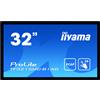 iiyama ProLite TF3215MC-B1AG Monitor PC 81,3 cm (32) 1920 x 1080 Pixel Full HD LED Touch screen Chiosco Nero [TF3215MC-B1AG]