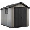 Keter Oakland 759 - Casetta da giardino - Con porta a doppia anta e finestra - 229x287x242 cm