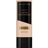 Max Factor - Fondotinta Liquido Lasting Performance - Alta Coprenza, Finish Matte e Lunga Durata - 101 Ivory Beige - 35 ml