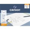 CANSON POCHETTE FOGLI DISEGNO CANSON C4 20FG 24X33 200GR LISCIO - CANSON - 400089595