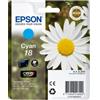 EPSON Cartuccia inkjet Originale Epson 18 Ciano, serie margherita - EPSON - N.18, C13T18024012