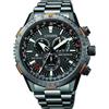 Citizen - CB5007-51H - OROLOGIO CITIZEN CB5007-51H ECO-DRIVE CRONO PILOT ACCIAIO RADIOCONTROLLATO