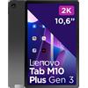 LENOVO Tablet LENOVO M10 PLUS WIFI 4/128, 128 GB, 10,61 pollici, Storm Grey