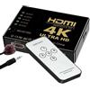 Andowl COMMUTATORE SWITCH HDMI 1.4B 5 PORTE ULTRA HD 4K (Q-501K)