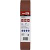 Woltersberger® 10 nastri abrasivi in tessuto, dimensioni 50 x 686 mm, grana P60, carta vetrata, per levigatrice a nastro/carta vetrata
