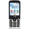 Doro 7010 Telefono Cellulare per Anziani Dual SIM 4G Facile da Usare con WhatsApp e Facebook (Bianco)