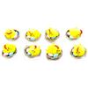 HEITMANN DECO Uccellini Decorativi, Giallo, 16 x 5 x 5 cm
