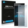 savvies 6-Pezzi Pellicola Protettiva per Sony Xperia XA1 Protezione Schermo Trasparente