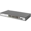 Digitus DN-95343 switch di rete Non gestito Fast Ethernet (10/100) Supporto Power over Ethernet (PoE) 1U Nero, Argento