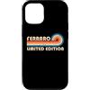 Customized Last Name Gifts Matching Fami Custodia per iPhone 13 Pro FERRARO Surname Retro Vintage 80s 90s Birthday Reunion