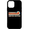 Customized Last Name Gifts Matching Fami Custodia per iPhone 12 mini FERRARO Surname Retro Vintage 80s 90s Birthday Reunion