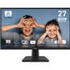 MSI Pro MP275Q Monitor PC 68.6 cm (27") 2560 x 1440 Pixel Wide Quad HD LED Nero