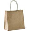 Ki-Mood Shopper in juta personalizzata Ki-mood Conscious modello grande personalizzate o neutre
