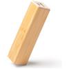Power bank con logo personalizzato in bamboo e fibra grano Roly Munter 2200 mAh personalizzate o neutre