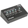 QTX 4 Mono Channel Line Level & Instrument/Microfono Mixer