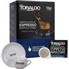 Caffè Toraldo 600 Cialde Caffè Toraldo Filtro Carta ESE 44 mm Miscela Arabica SPED. GRATUITA